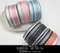 K1596-38 線條銀蔥亮眼緞帶38MM  (K1596-38 Striped Ribbon 38MM  )