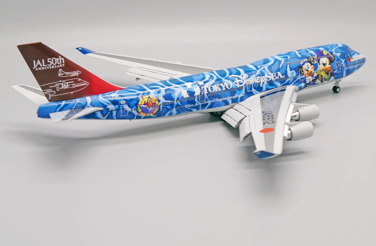 JC Wings 1/200 日本航空JAL B747-400 JA8912 <東京迪士尼海洋>
