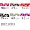 K253G-38 金邊中緹花雪紗帶 38mm (K253G-38 Satin Center Sheer Ribbon -38mm )