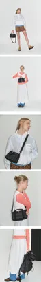 韓國設計師品牌Yeomim－mini duffle bag (star black)