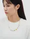 【23FW】韓國 笑臉骰子珍珠造型項鍊