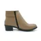 預購)Material瑪特麗歐女鞋 靴子 MIT 時髦方釦拉鍊短靴