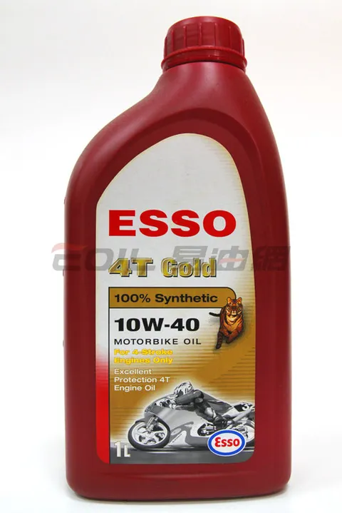 【缺貨】ESSO 4T GOLD 10W40 全合成機車用油