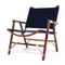 ［Kermit Chair］ 胡桃木克米特椅｜一般版 窄版 海軍藍 Walnut Chair Navy