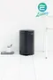 【缺貨】BRABANTIA PEDAL BIN 黑色 時尚腳踏式垃圾桶12L #113741