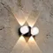 【鹿屋燈飾】DHJ-035-1 雙圓頭上下正面發光戶外壁燈｜LED 10W 3000K暖光｜戶外防水LED壁燈 玄關壁燈 露臺壁燈 門口壁燈 庭園壁燈