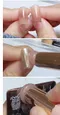 美甲工具-口紅矽膠棒 粉桿/黑桿