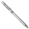 日本三菱UNI全金屬原子筆2色機能筆SE-1000(0.7mm油性速乾;旋轉式出芯;黃銅鍍鉻軸/鋼筆夾;橫壓紋筆握)圓珠筆鋼珠筆