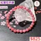 🌸貞緣水晶飾品🌸AR033紅寶石手鍊6+mm