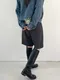 LINENNE－bermuda formal slacks (2color)：五分西裝短褲 Restock！