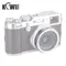 KIWIFOTOS副廠Fujifilm富士相容原廠LH-X100相機鏡頭轉接環LA-49X100(金屬/銀色)適X100VI X100V X100F X100T X100S X100 X70
