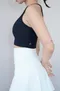 Dynamic 削肩螺紋 Bra Top | 3色