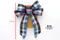 搖滾色系蝴蝶結(PF137W/Rock-inspired Butterfly Bow) ｜手作｜布置｜格紋｜緞帶用途