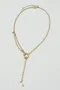 【🇯🇵日選物】GOLDY｜Barbell x Pearl Charm Necklace