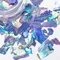 ageha gel 自然貝殼-紫色石紋(NZ03)