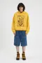 【25FW】After Pray 花卉郵票印花連帽TEE(黃)