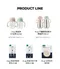 Hug 防逆流PP水杯 240ml
