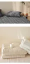韓製寢具MAATILA－極軟絨毛超細纖維床墊：3 colors！特價！