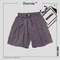 Gnomes Lab 24SS   quick-dry fabric shorts / 混紗速乾面料短褲 / 紫