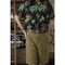 Folklore Classic 熱帶植物樹葉花卉 復古熱帶古巴領夏威夷襯衫 Aloha shirt