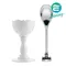 【缺貨】ALESSI 破蛋杯(白) DRESSED EIERBECH MIT OPENER B #MW14SET W