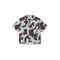 【23SS】 87MM_Mmlg 幾何圖古巴領短袖襯衫 (棕)