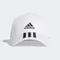 【愛迪達ADIDAS】BASEBALL 3-STRIPES TWILL  帽 -白 FQ5411