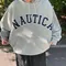 【現貨】NAUTICA Arch Logo Sweat Hoodie 2.2 寬版連帽Tee 大LOGO 重磅帽T 男女休閒 上衣