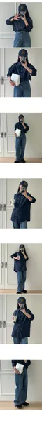 A little b －oxford loose shirts (3color)：牛津布寬鬆襯衫