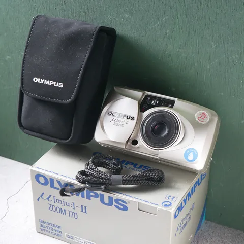OLYMPUS μ[mju:]-II 170VF 動作確認済文章参照 使用說明：OLYMPUS MJU II ZOOM 170