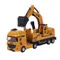706-40慣性工程車系列｜水泥車｜動腦｜手動｜玩具｜兒童｜無電池｜益智遊戲｜砂石車｜仿真