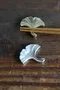 日本職人能作銀杏筷架／黃銅、純錫
