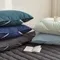 韓製寢具MAATILA－Doze60支高密度純棉絎縫綁帶枕頭套：10 color