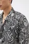 【23SS】韓國 植物花紋長袖襯衫