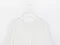 LINENNE－madeleine blouse (white)：浪漫摺皺上衣
