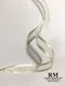 雪紗緞帶鞋帶B款12MM ｜ 手提袋緞帶｜ 緞帶指甲扣｜緞帶打扣｜膠頭 (Chiffon Shoelace_B)