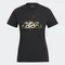 (女)【愛迪達ADIDAS】LOGO W GFX TEE SS2 短袖T恤-黑金 HB7127