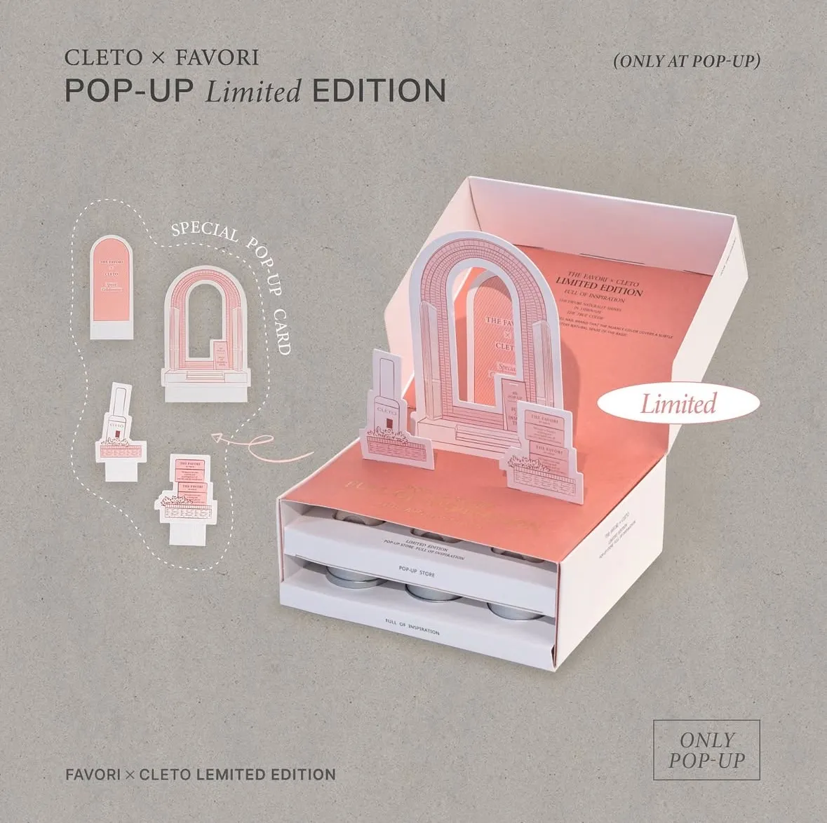 CLETO × THE FAVORI POP-UP limited edition