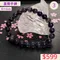 🌸貞緣水晶飾品🌸AB027堇青手鍊8+mm