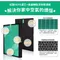 綠綠好日 適用 Panasonic 國際牌 F-VXF70W【單套組】HEPA抗菌濾芯 蜂巢顆粒活性碳