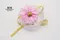 緞帶禮物花-粉菊 包裝 裝飾 花 材料 粉色 3D預覽