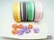K1145-25 雙色粉嫩色系文青緞帶 25MM  (K1145-25 Bicolored Polyester Woven Ribbon 25MM )