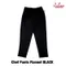 COOKMAN Chef Pants Flannel Black 231-13816