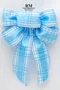 星空幻夢蝴蝶結(PF196/Starry Dream  Butterfly Bow) ｜手作｜布置｜格子｜緞帶用途