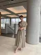 【預購】Mikis 5/17直播 商品No. 12 開V縮腰洋裝