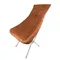 HPB-004 高背棕色羊絨椅套(無支架) High Back Brown Cashmere Chair Cover(no bracket)