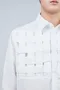 【23SS】韓國 格紋編織長袖襯衫