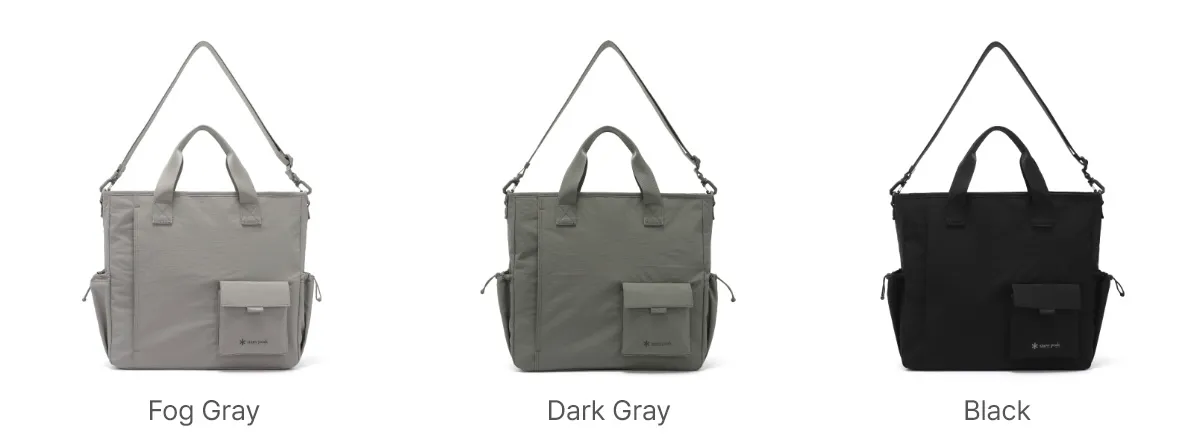 新款開季7折預購中SNOW PEAK DUAL TECH ALPHA TOTE BAG 手提肩