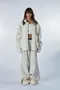 【22FW】 Roaringwild 直紋造型羊毛夾克 (象牙白)