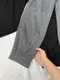 【預購】正韓 下擺束口打折顯瘦彈性棉老爺褲